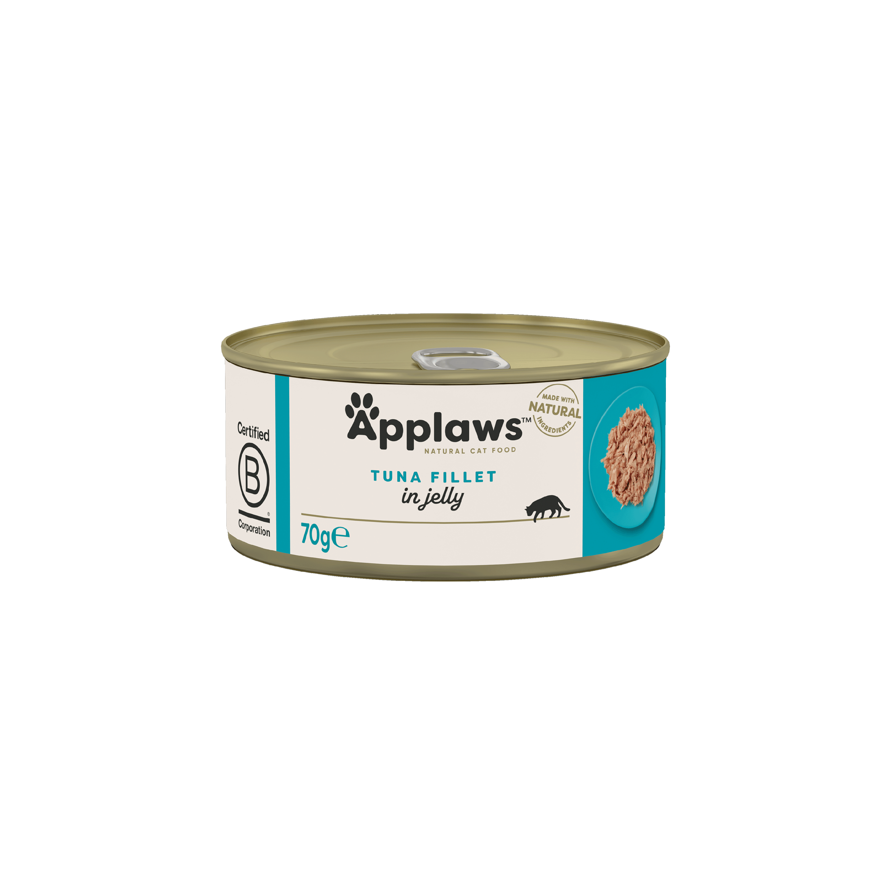 Ração Úmida para Gatos Sabor Filete de Atum em Gelatina 70g