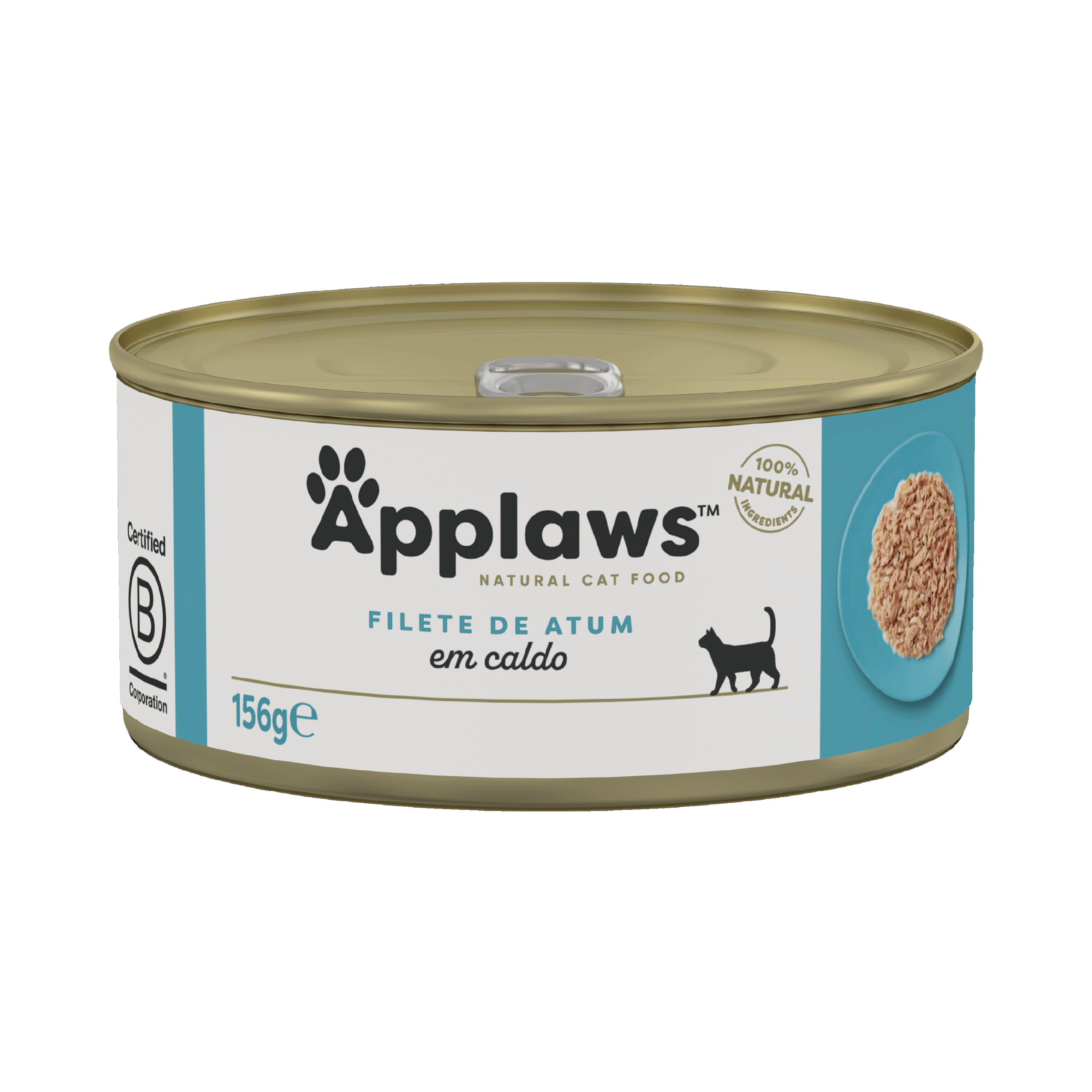 Ração Úmida para Gatos Sabor Filete de Atum em Caldo 156g