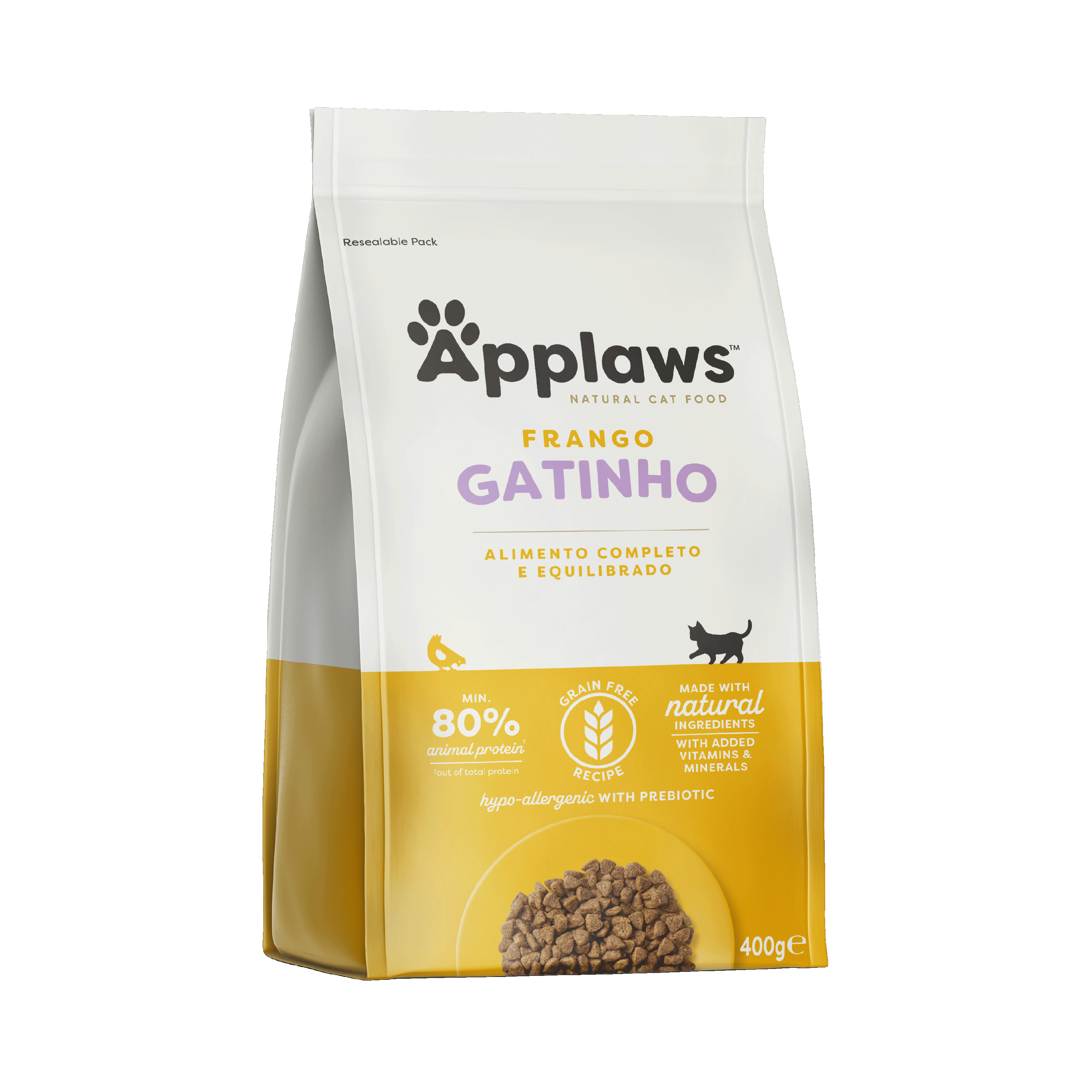 Ração Seca para Gatos Filhotes Sabor Frango 400g
