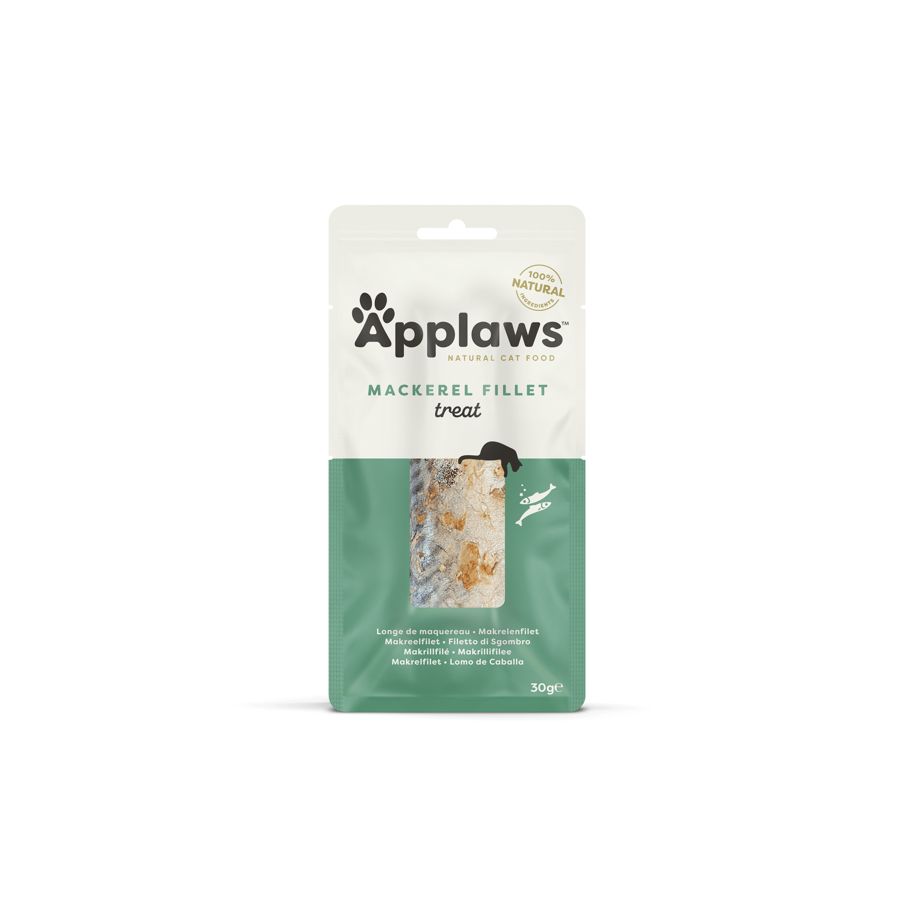 Petisco Úmido para Gatos Sabor Filé de Cavala 30g